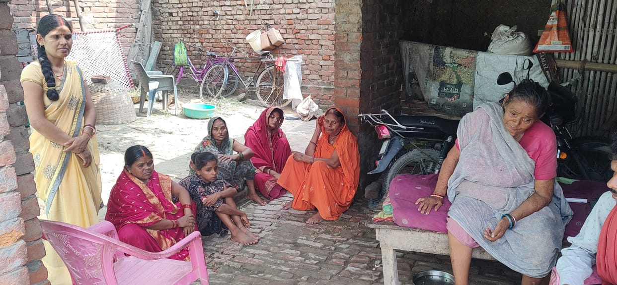 Bihar: A high-speed truck laden with sand crushed two youths riding a bike, they died on the spot