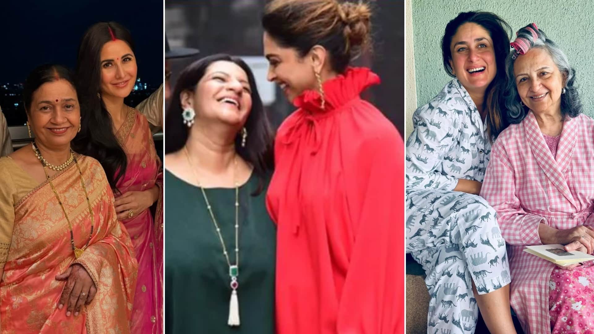 Bollywood Saas Bahu Duos Katrina Veena Kaushal Kareena Kapoor Sharmila Tagore Deepika Padukone Anju Bhavnani