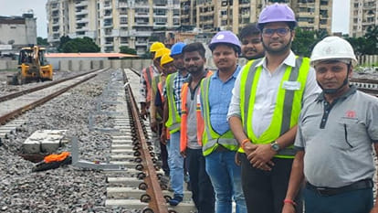Kanpur: Work on third rail installation begins at Metro Corridor-2 depot