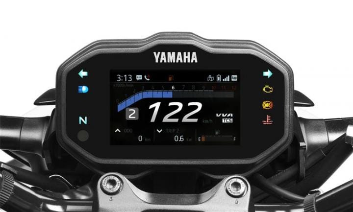 Yamaha Digital Instrument Cluster with Colour TFT