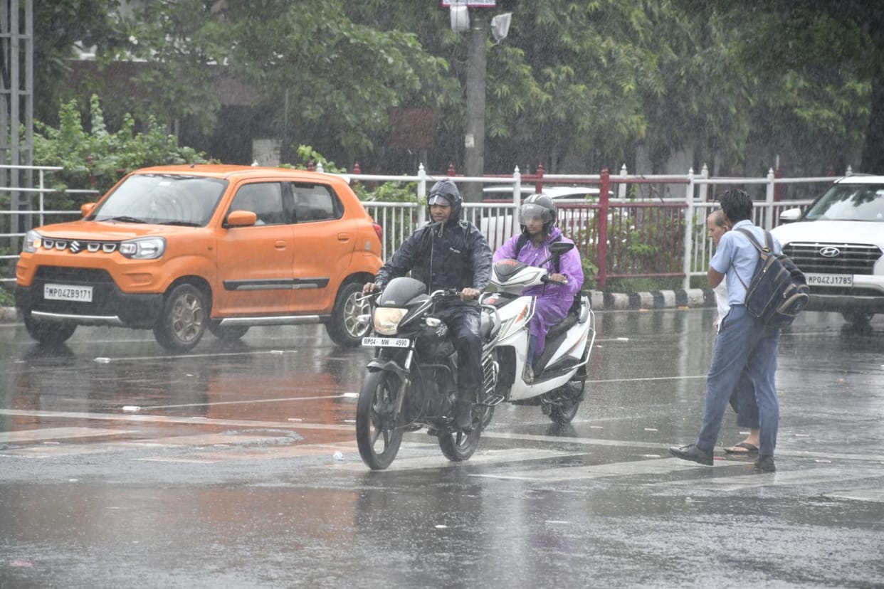MP weather: Light rain occurred in 6 districts of the state, heavy rain will start again in some districts fro