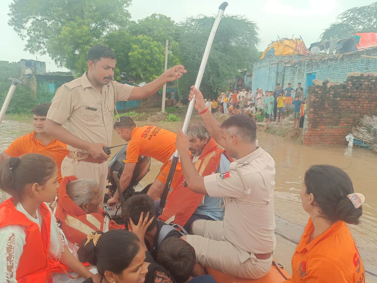 Rajasthan Monsoon Update: Heavy Rains Disrupt Life, Army Called in Dholpur, Highest July Rainfall in 69 Years