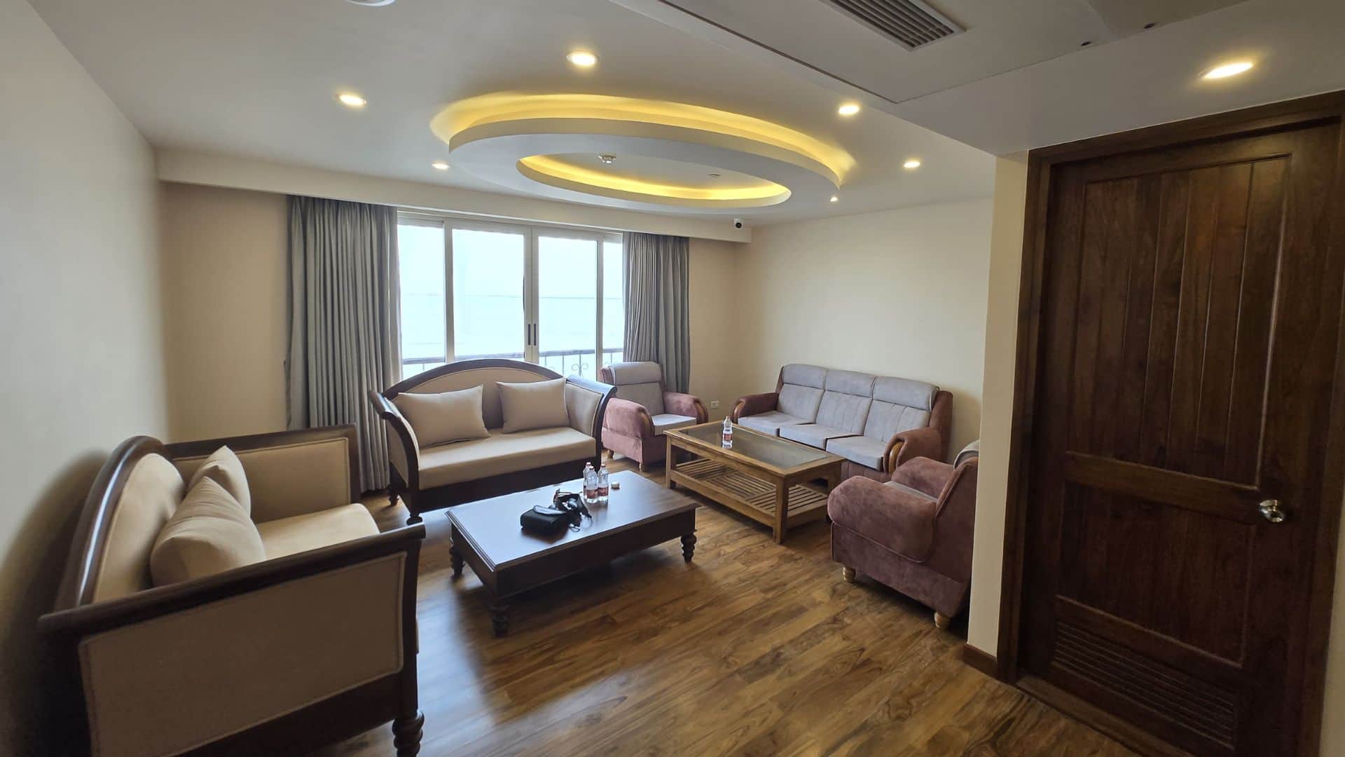 Ganga Aarti on Gangotri cruise perform by Three monks and yoga will be performed on deck in varanasi