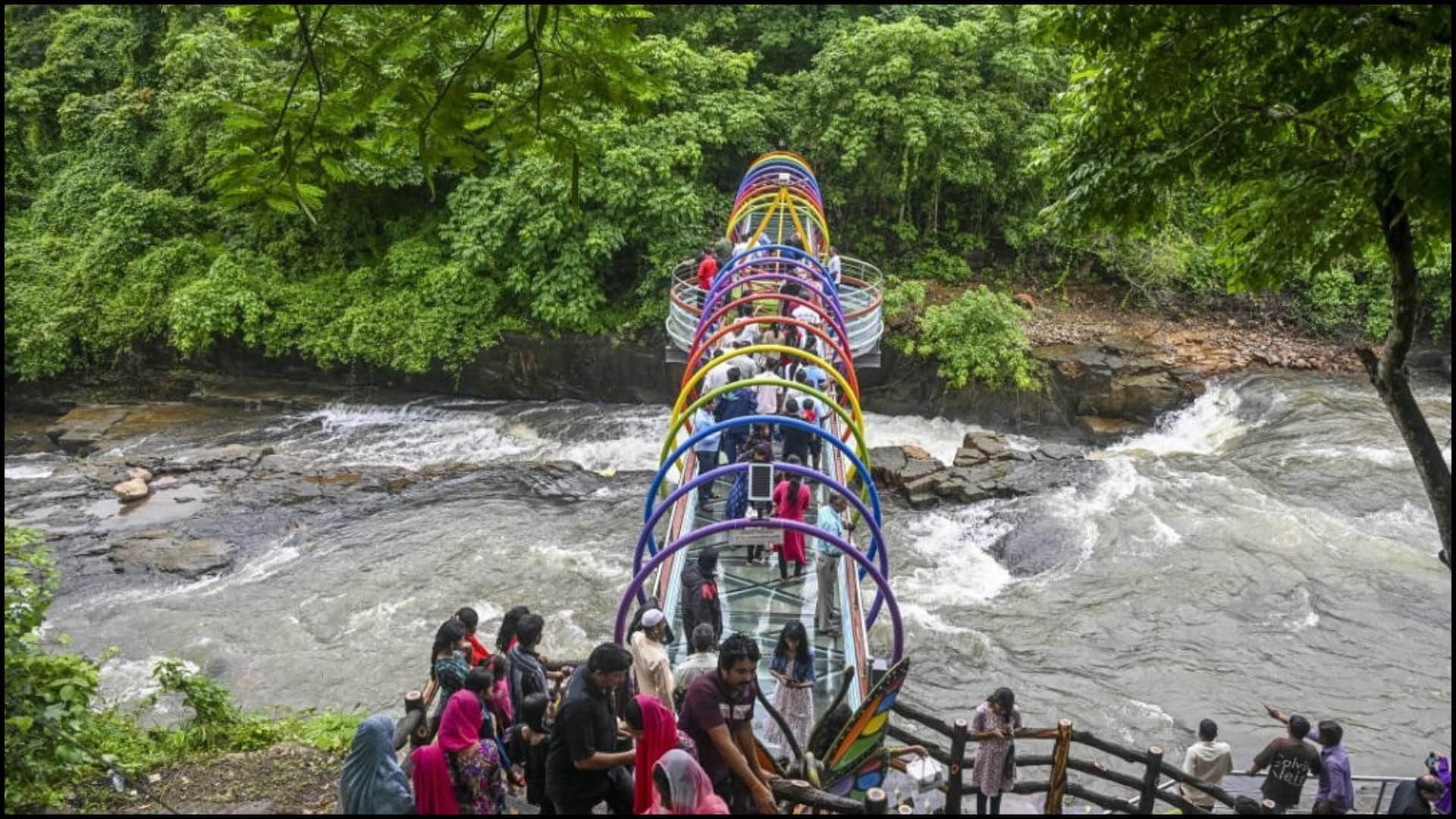 Maharashtra First Glass Bridge Opens for Tourists Enjoy Thrilling Walk with Scenic Views Know location