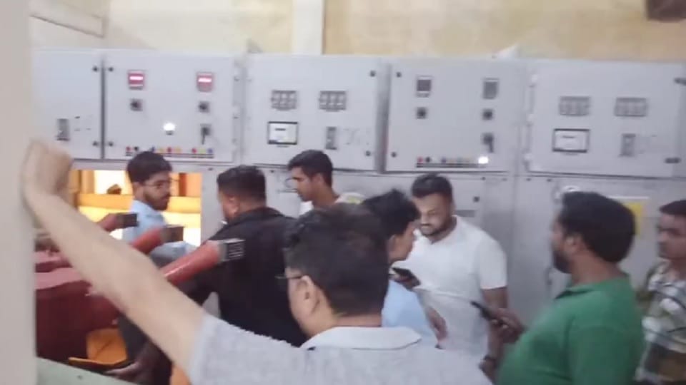 Due to water filling in the basement, the electricity supply of Ecovillage one Society got disrupted