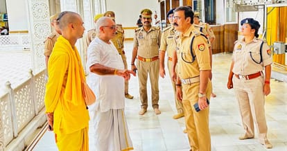 Kanpur meeting regarding preparations for Janmashtami DCP said take care of security and traffic management