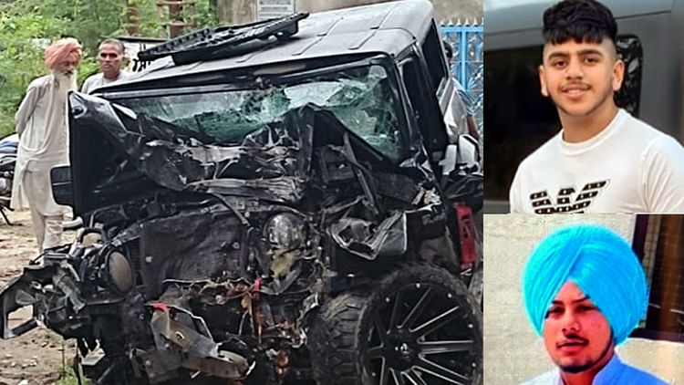 थार के उड़े परखच्चे: 12वीं का छात्र दौड़ा रहा था थार, पेड़ से टकराई गाड़ी, सरपंच के इकलौते बेटे समेत दो की मौत