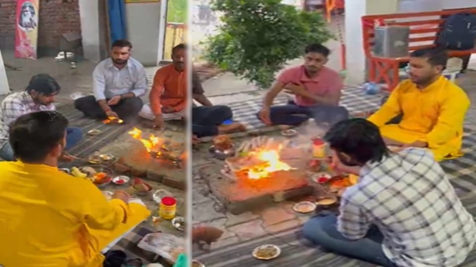 Youth in Saharanpur Converts to Hinduism at Banhkhandi Mahadev Temple, Renames Himself Shiv Rana