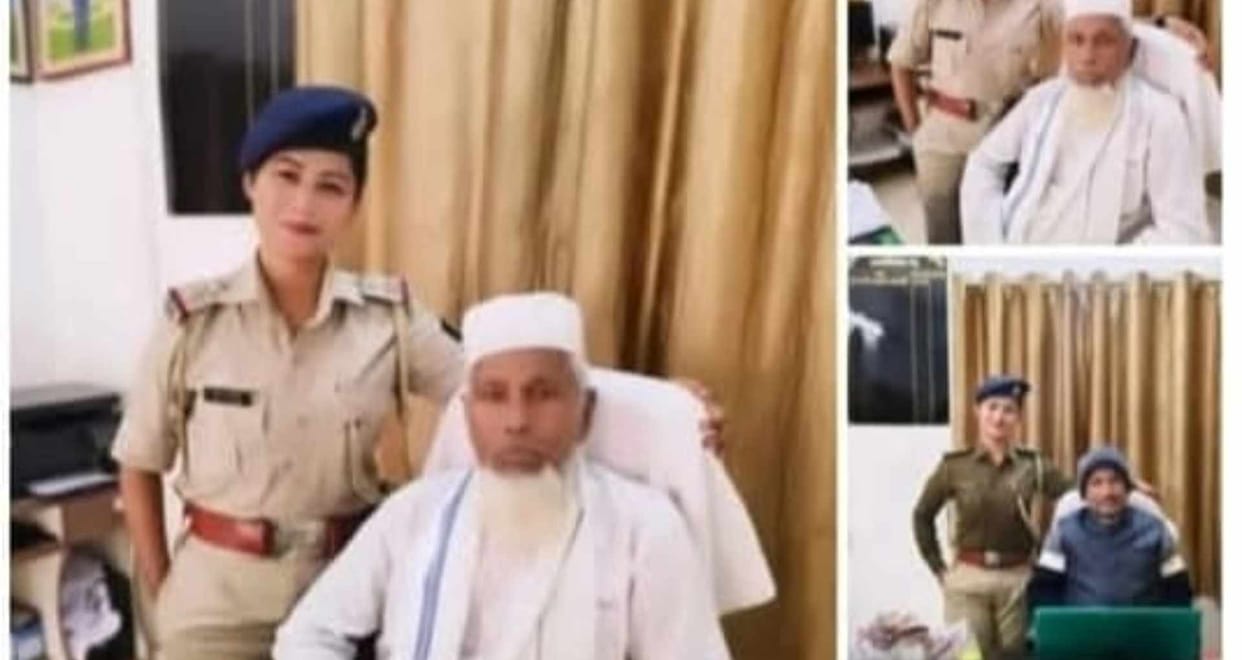 Photo of family members sitting on the station in-charge's chair in Purnia goes viral, DIG orders investigatio