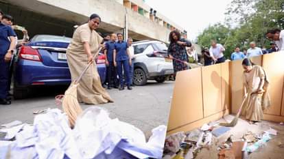 दिल्ली को कूड़े से आजादी' सफाई अभियान की शुरुआत