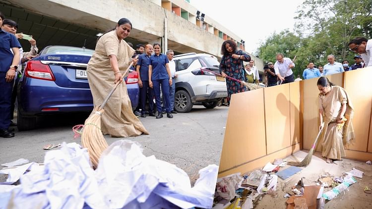 Delhi News: 'दिल्ली को कूड़े से आजादी' सफाई अभियान की शुरुआत', मुख्यमंत्री रेखा गुप्ता ने लगाई झाड़ू