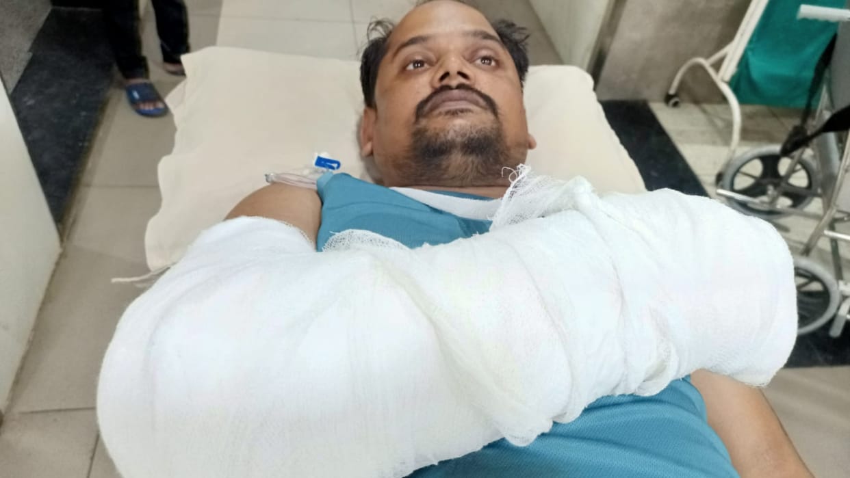 Wife brothers broke husband hands and legs tried to bury him alive in the forest