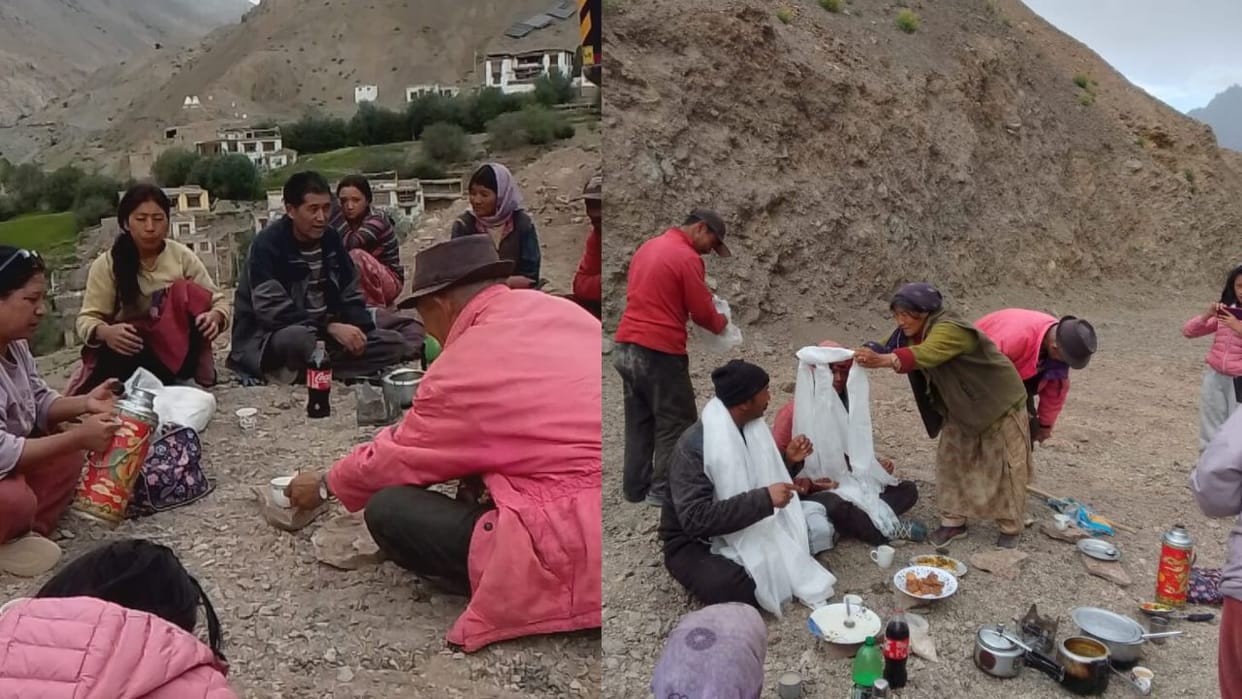 Sumdha Chenmo village welcomed a new ray of hope by getting connected to the road network.