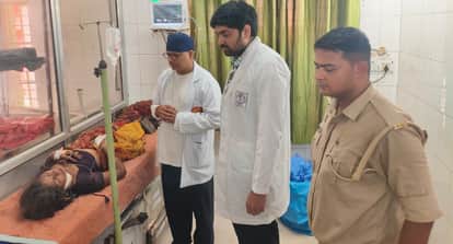 A man entered a deserted house and attacked an elderly woman, her condition is critical, she is referred to me