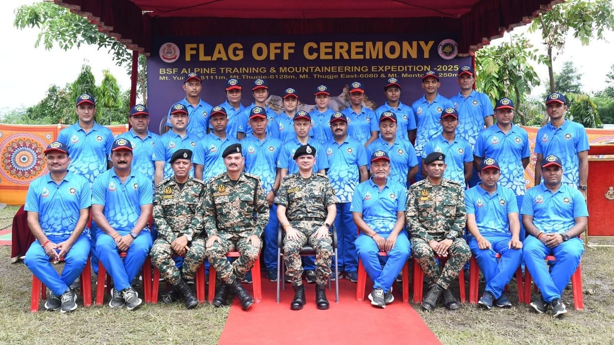 BSF Mountaineering Team to conquer Himalayan four peaks 34 day expedition 35 members know details in hindi