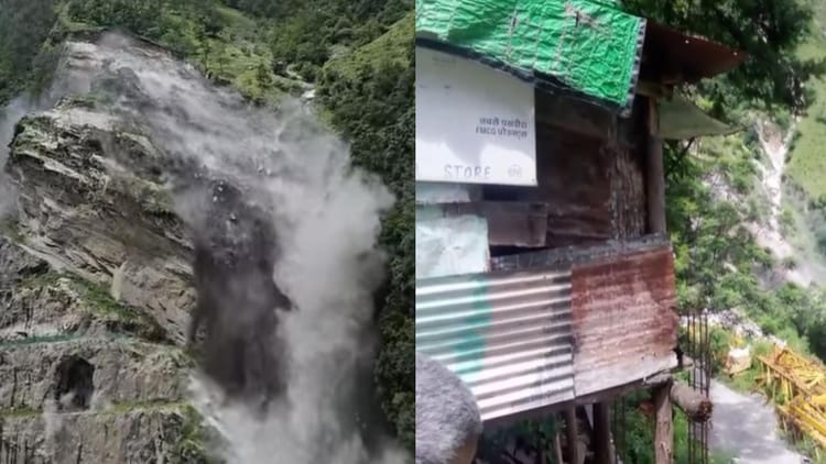 चमोली में भारी भूस्खलन: निर्माणाधीन जल विद्युत परियोजना में काम कर रहे मजदूर चपेट में आए, 40-50 थे मौजूद