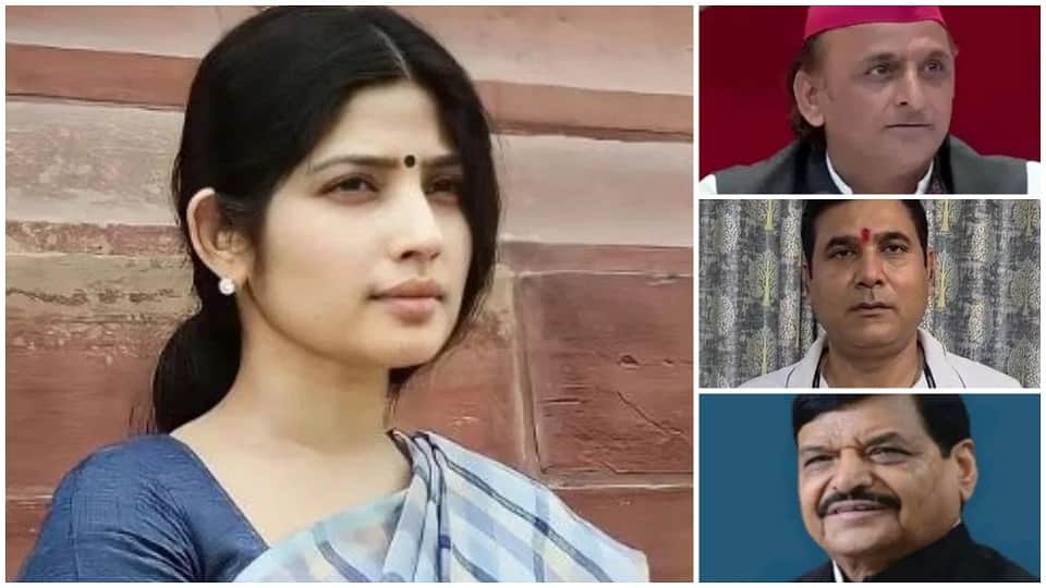 Loni MLA nand kishore gurjar wrote a letter to Shivpal Yadav in protest against the comment on Dimple Yadav