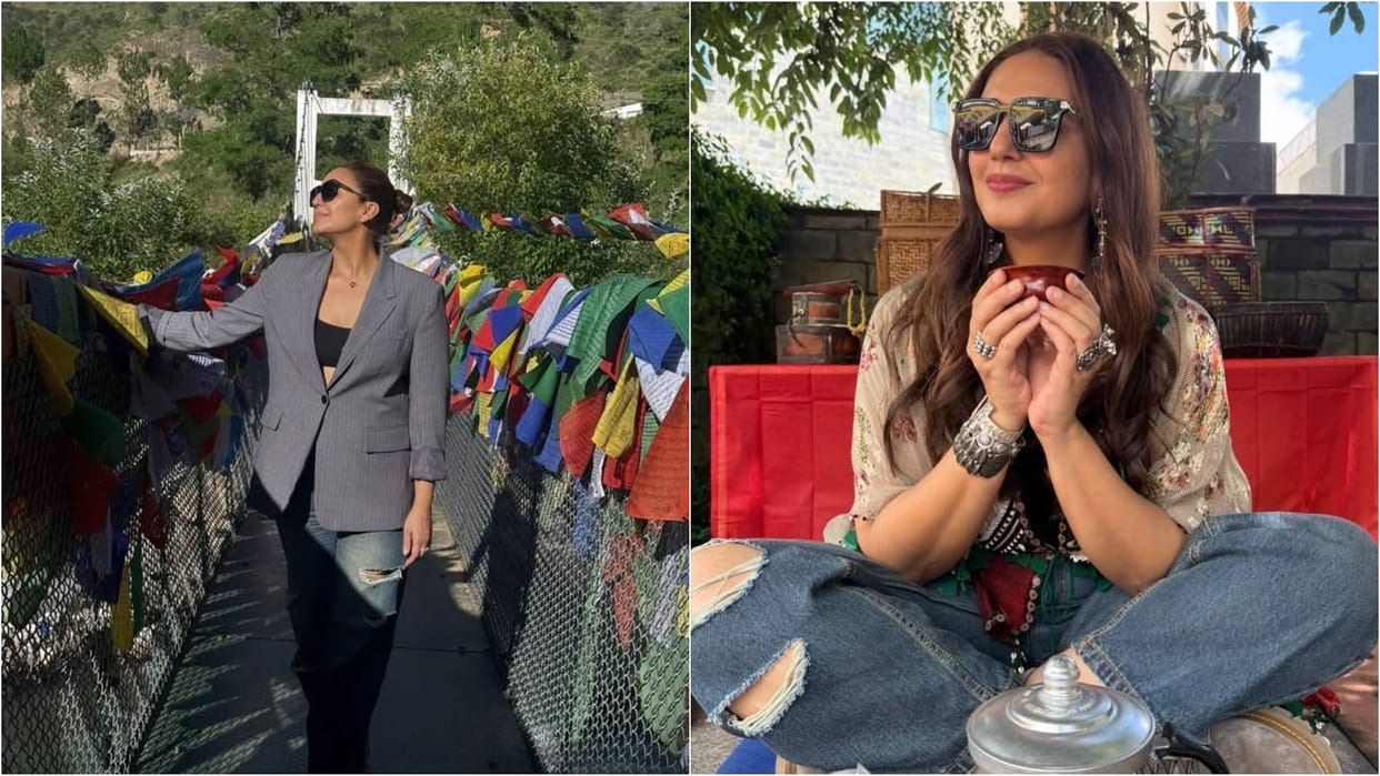 Huma Qureshi Shares photos from Bhutan trip says Happiest Place on Earth
