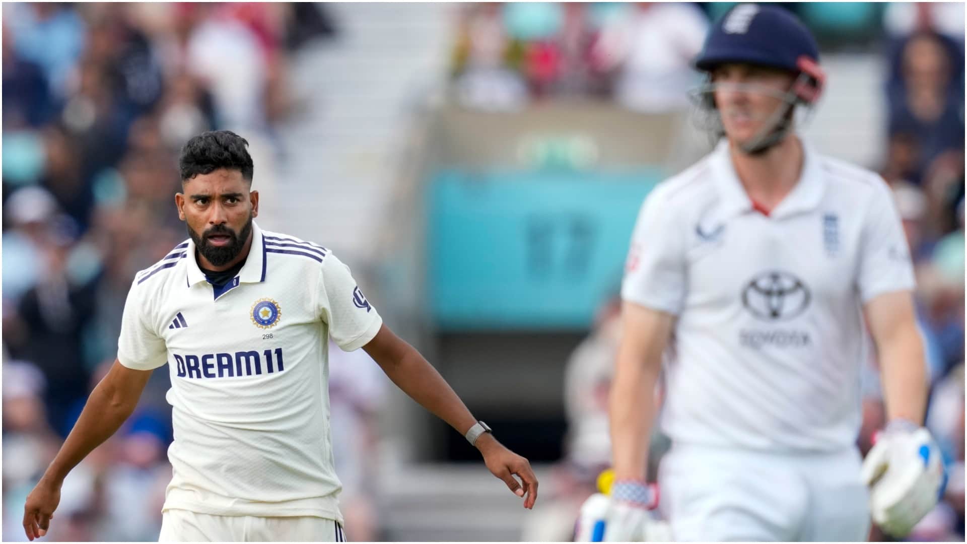 Anderson-Tendulkar Trophy 2025 Mohammed Siraj stats Most wickets for India in a Test series in England