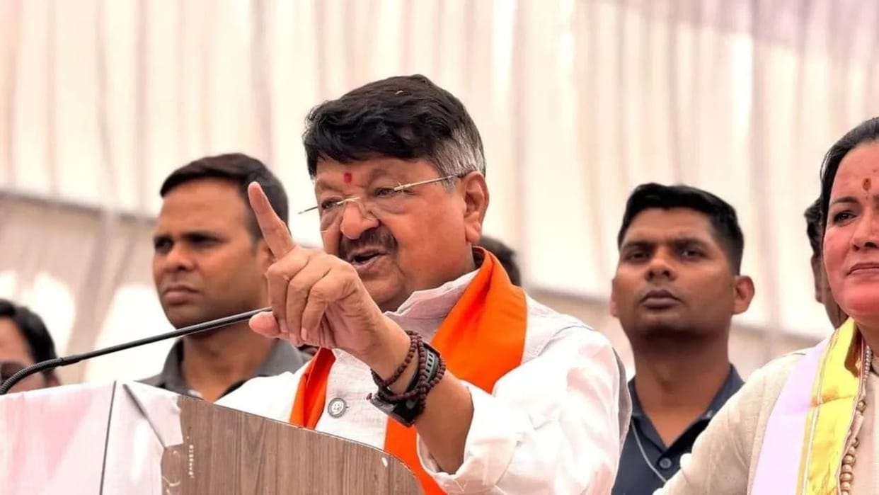 Indore: Minister Kailash Vijayvargiya said - Be it CM or minister, there is no problem in fighting for Indore