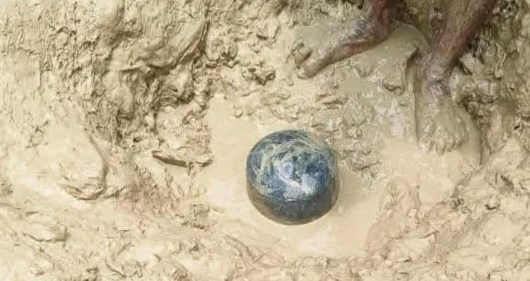 Bihar: गंगटी गांव के खेत में जुताई के दौरान मिला प्राचीन शिवलिंग, 'हर हर महादेव' से गूंजा इलाका