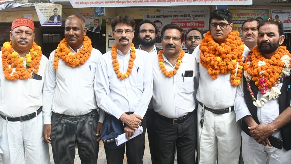 Moradabad Bar Election: All results declared, junior and senior cabinet ready, 2221 advocates had voted