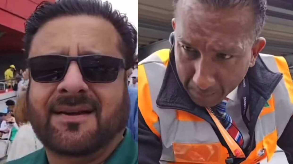 IND vs ENG 5th 2025 Fan Wearing Pakistani Jersey Removed from Stadium During Manchester Test, Sparks Uproar