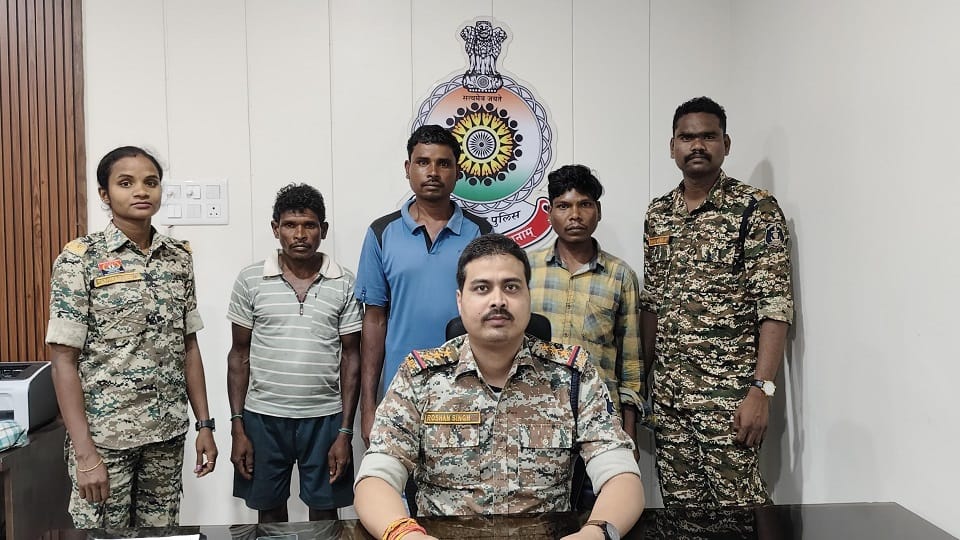 Security forces got success three Naxalites including one with a reward of two lakhs arrested IED recovered in