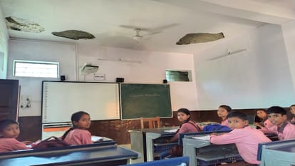 School building is in bad shape... facilities are counting down