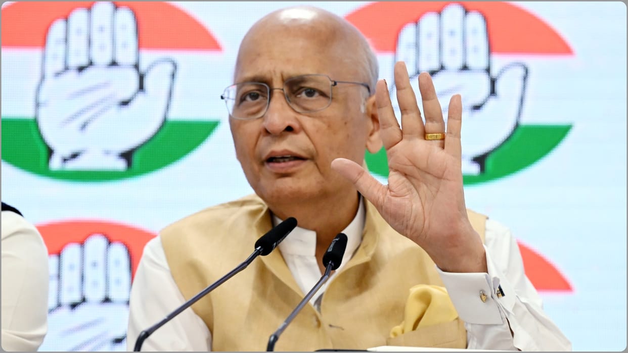 Won't not allow India to become nation of one voice, one party, one ideology: Abhishek Singhvi