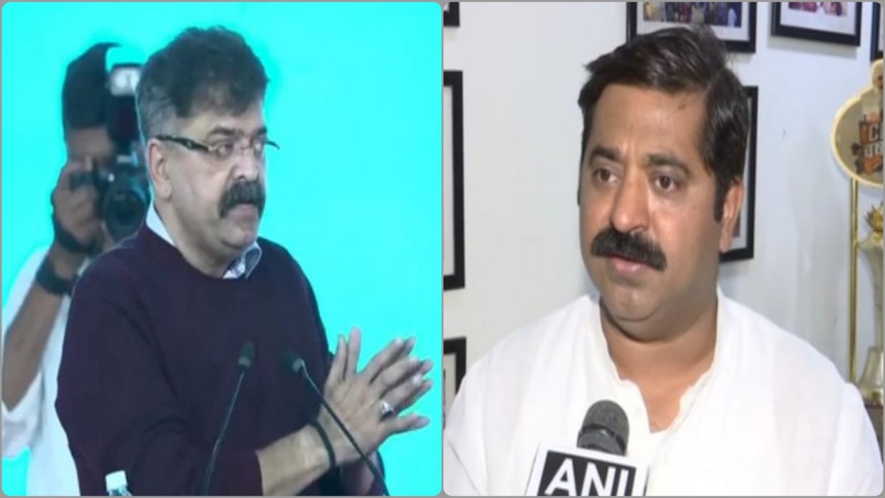 BJP hits back at Jitendra Awhad's statement, says NCP-SP leaders doing appeasement politics