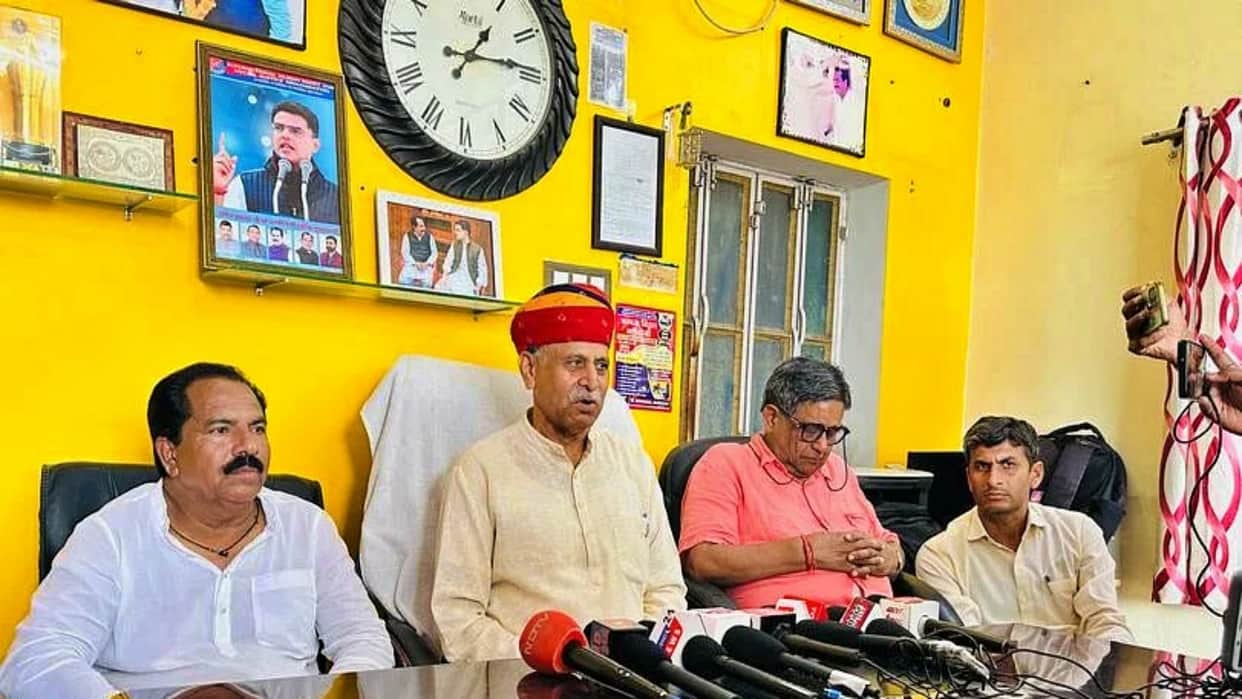 Tonk: Farmer leader Rampal Jat hits back at Kirori Lal says only raids will not work farmers need their rights