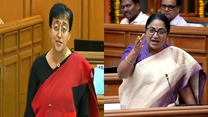 Delhi Assemblycation Between aap-bjp mlas over ceasefire atishi said asking questions is not a crime