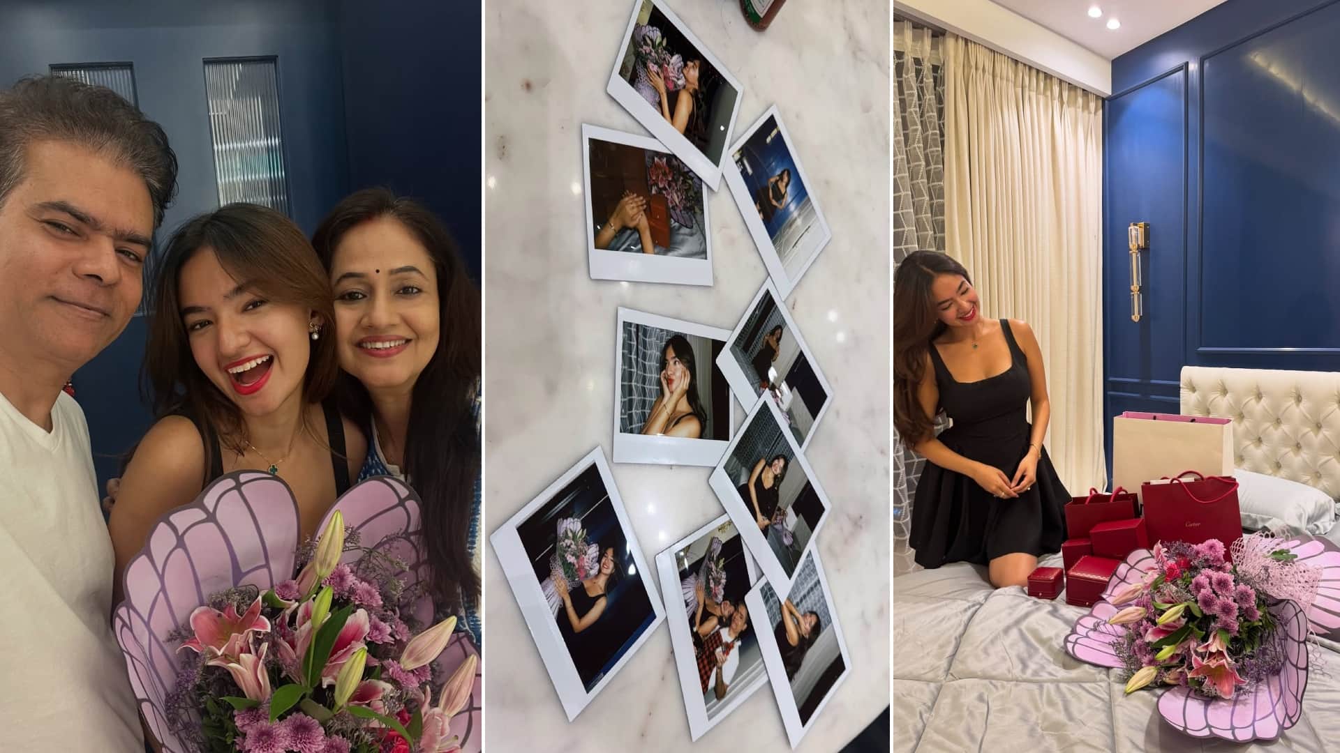 Anushka Sen celebrated her 23rd happy birthday today share photos on social media fans wishes her