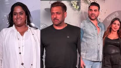 अर्पिता के जन्मदिन पर पहुंचे सलमान और अरबाज खान
