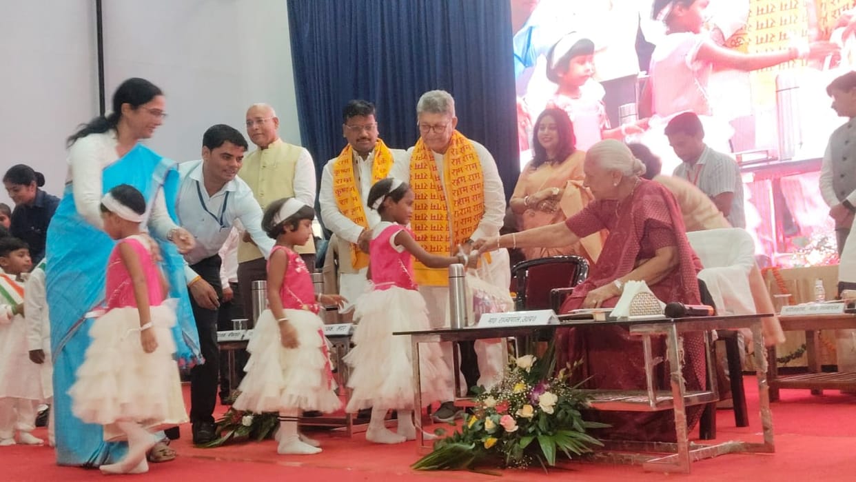Ayodhya: The Governor laid the foundation stone for 70 Anganwadi centre buildings to be built in Ayodhya
