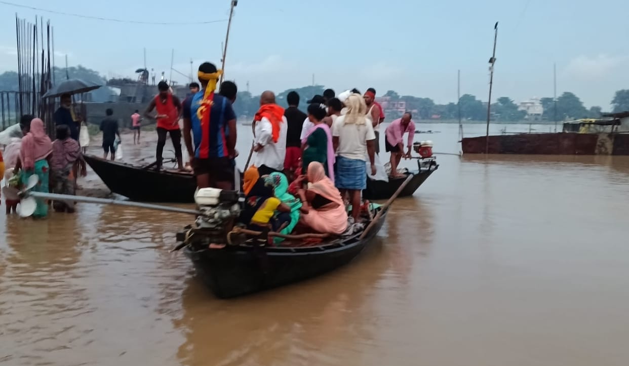 Bihar Flood News: Ganga river overflowed in Patna, flood water entered these areas; people troubled