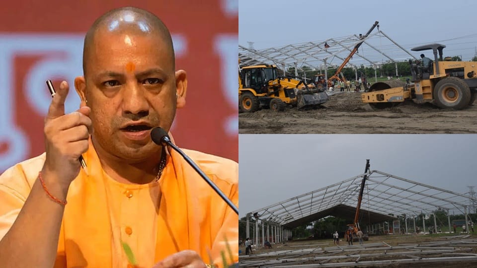 UP: CM Yogi's Moradabad visit proposed on 6th, stage being built in Buddhi Vihar