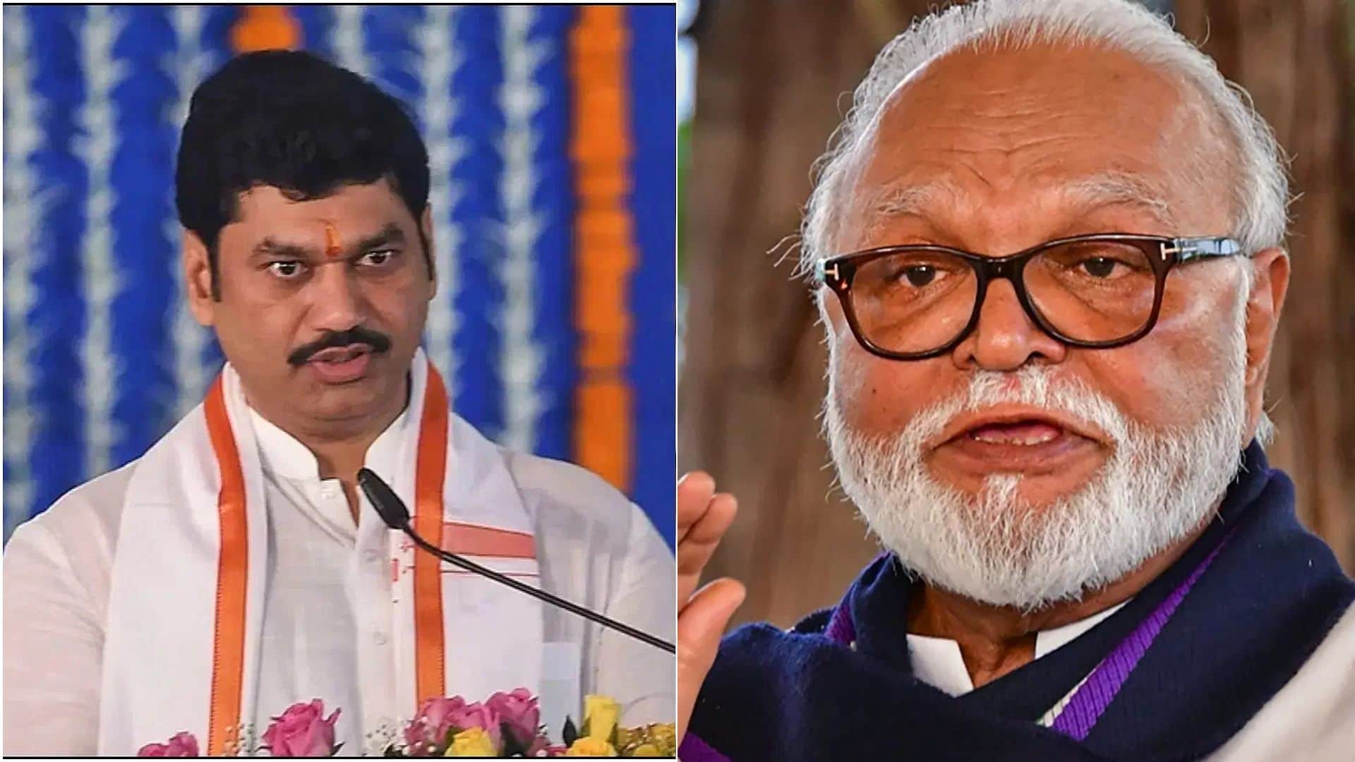 एनसीपी नेता धनंजय मुंडे और महाराष्ट्र सरकार में मंत्री छगन भुजबल