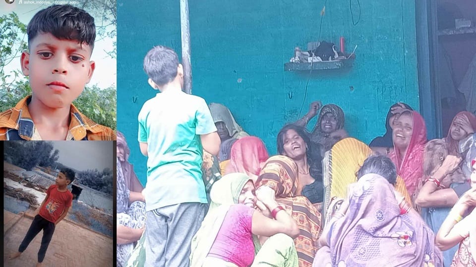 Two students died after drowning in river in Agra