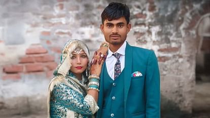 kasganj wife killed husband Both hands tied acid poured over entire body wife murdered husband with her lover