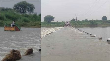 Dead body of the driver who drowned in Parvati river was found on the third day