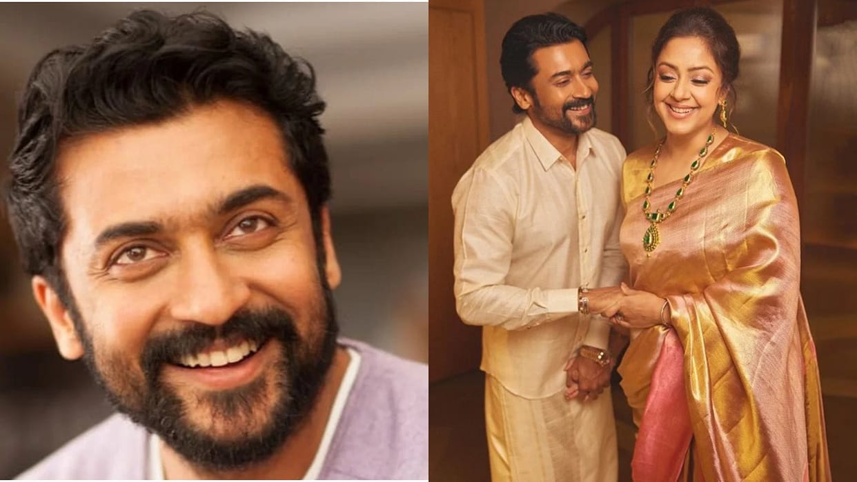 Suriya visits tirupati temple to take blessings with his family video viral on social media
