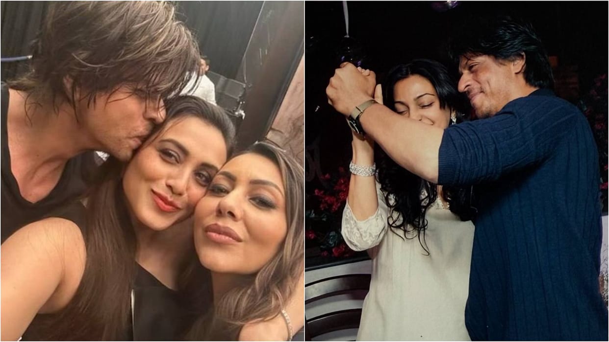 Shah rukh khan thanks Juhi Chawla Gauri Mohanlal allu for their wishes after his first ever National Award win