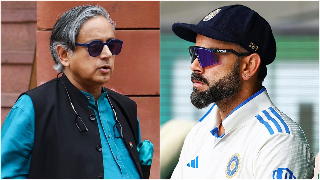 Is it too late to call him out of retirement? Shashi Tharoor misses Virat Kohli India vs england 5th test