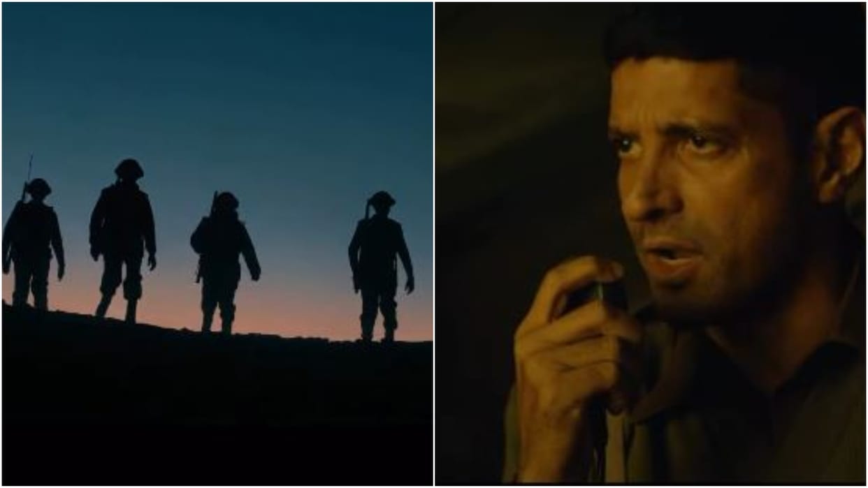 Farhan Akhtar movie 120 bahadur teaser out now based on major Shaitan Singh bhati
