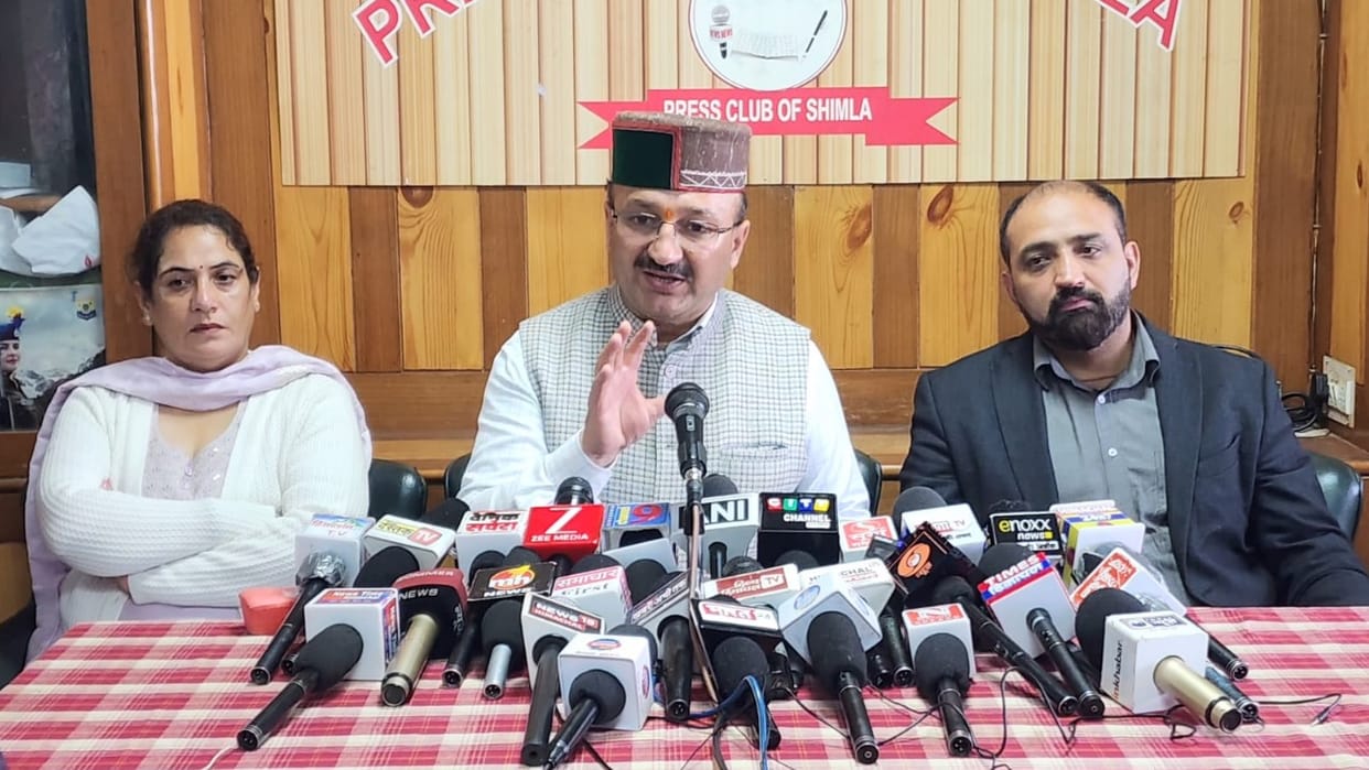 Balbir Verma said- Sand, gravel and cement were transported on scooter in Sirmaur