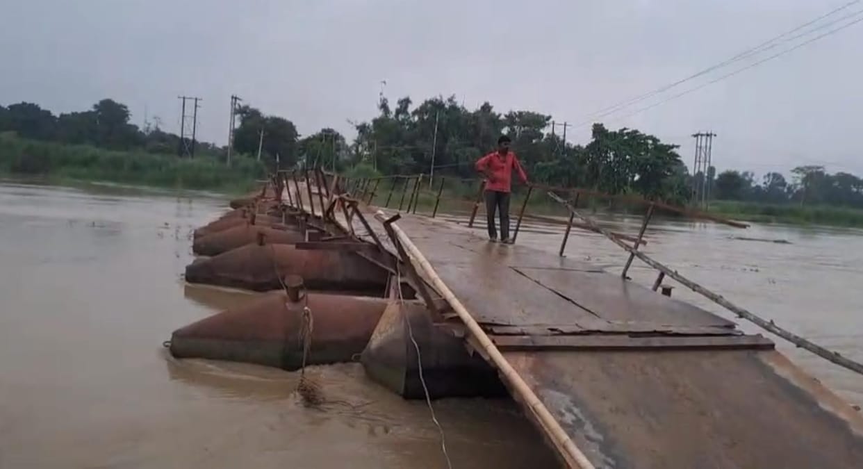 Bihar: Due to heavy rains in Nepal and Terai region, the water level of Bagmati river increased