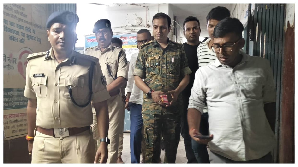 Bihar News : Encounter between bihar police and criminals one criminal injured saran bihar police