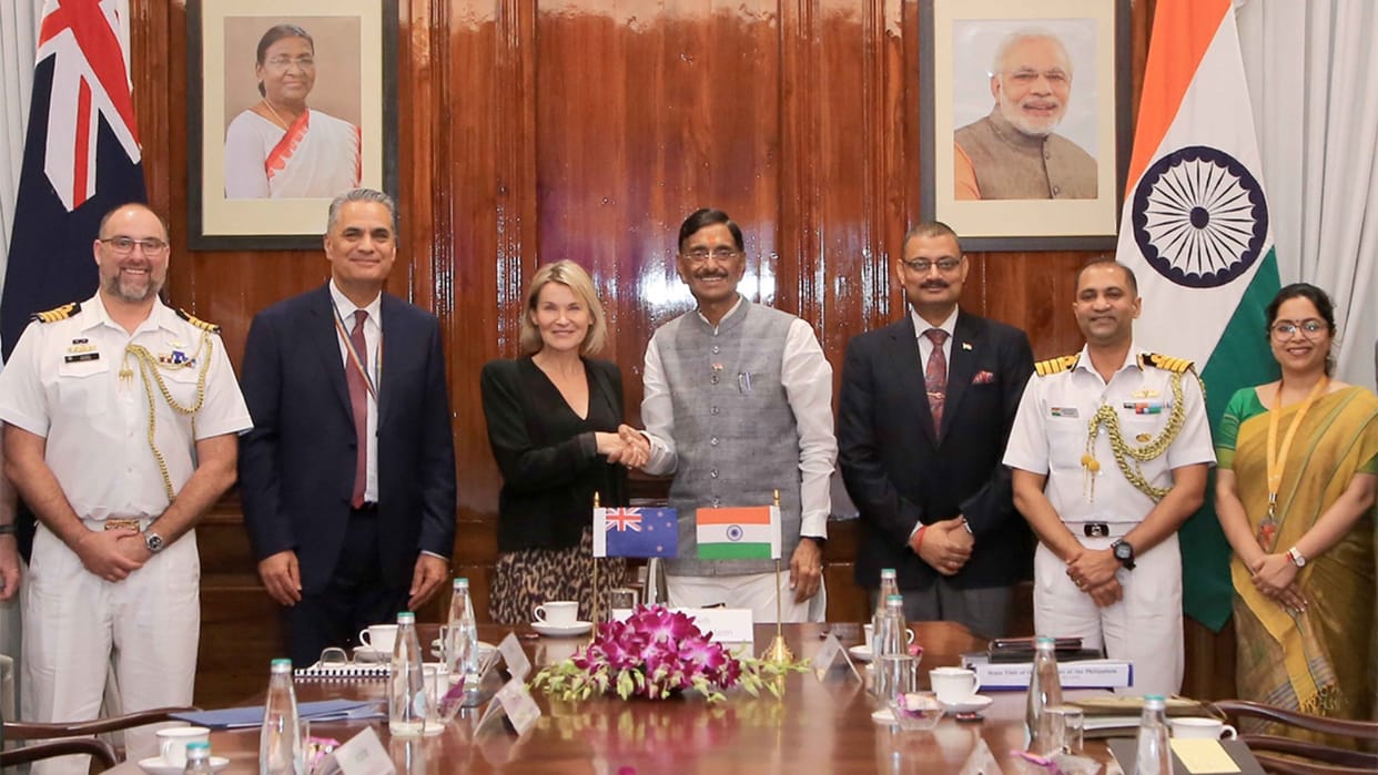 India and New Zealand reiterate commitment to deepen strong defence ties and cooperation